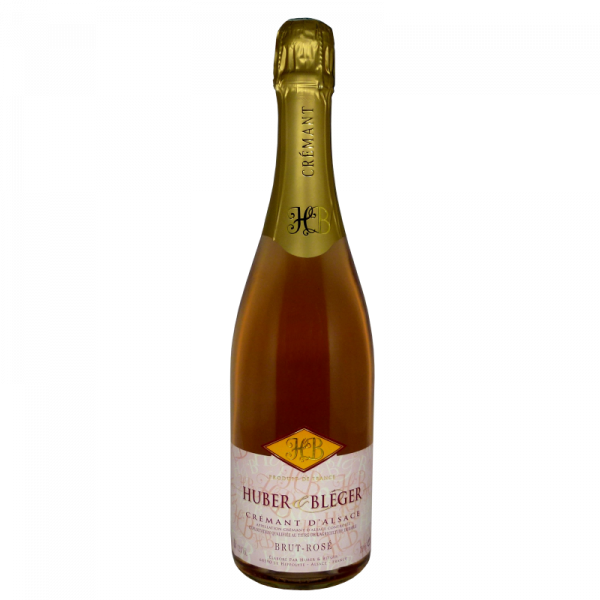 Cremant d'Alsace Brut Rosé AOC N/D - 0.75l - DOMAINE HUBER & BLEGER