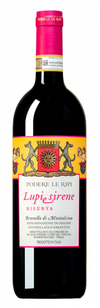 Brunello di Montalcino Riserva "Lupi e Sirene" 2018 - 0.75l - Podere Le Ripi