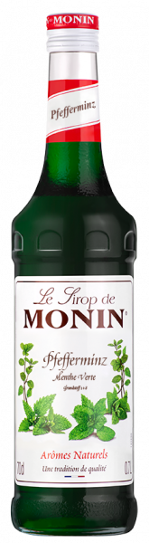 Le Sirop de Monin Menthe Verte - 0.7l - Monin