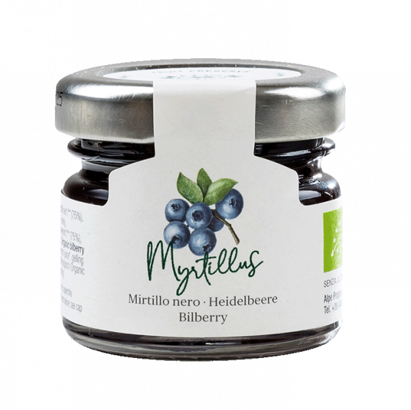 Heidelbeere BIO Fruchtaufstrich - 30g - Alpe Pragas