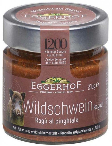 Ragu´ Wildschwein - 210g - Eggerhof