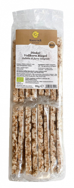 Dinkel Vollkorn Riegel Bio - 95g - Plima Südtirol