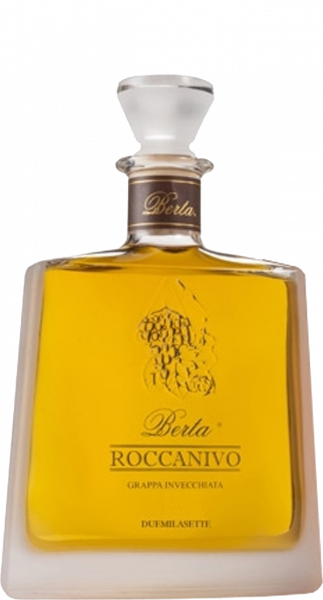 Grappa Roccanivo (Barbera) Berta 15 + Karton - 0.7l - Destillate Purnamh