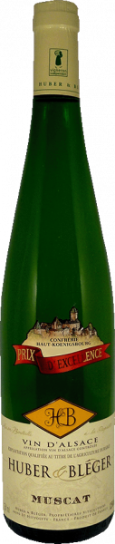 Muscat "Prix d'Excellence" 2021 - 0.75l - DOMAINE HUBER & BLEGER