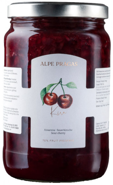 Fruchtaufstrich Sauerkirsche - 1800g - Alpe Pragas