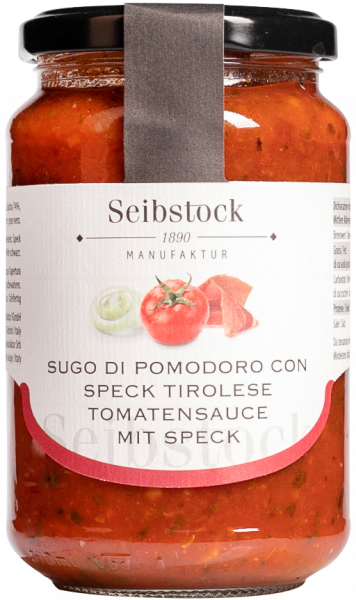 Tomatensauce Südtiroler Speck - 350g - Seibstock Manufaktur