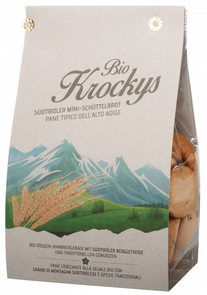 Schüttelbrot mini Bio Krockys I Primi - 125g - Profanter Natur-Backstube