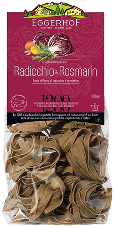 Radicchio & Rosmarin Bandnudeln - 310g - Eggerhof