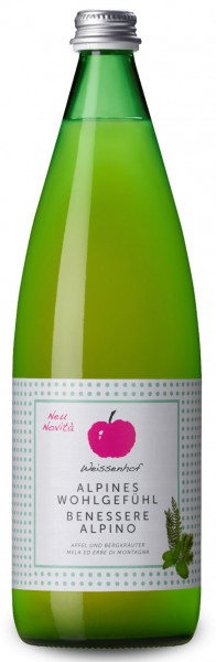 Apfelsaft Bergkräuter Einweg - 1l - Weissenhof