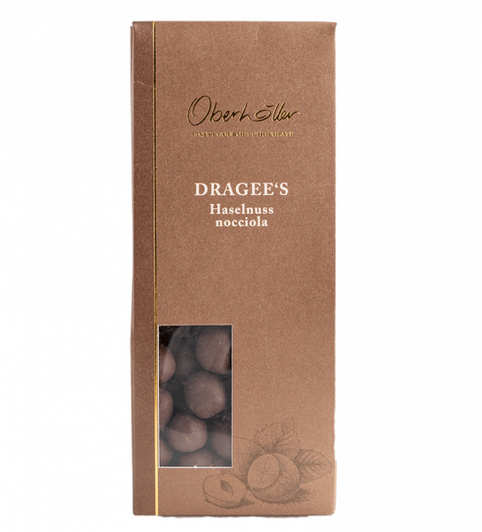 Haselnüsse mit Feinbitterschokolade überzogen - 100g - Oberhöller