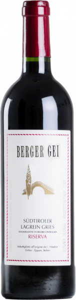 Lagrein Riserva "Berger Gei" 2022 - 0.75l - Weingut Ignaz Niedrist