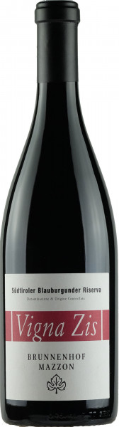 Pinot Nero Riserva "Vigna Zis" Bio 2016 - 0.75l - Weingut Brunnenhof