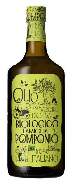 Natives Olivenöl extra "Olí" 1lt BIO - 1l - FAMIGLIA POMPONIO SAS DI POMPONIO ANTONIO NICOLA