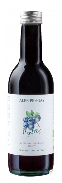 Fruchtnektar Heidelbeere Bio - 250ml - Alpe Pragas