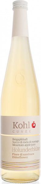 Mela di montagna con Fiore di sambuco - 0.75l - Kohl Bergapfelsäfte