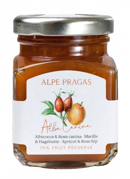 Marille Hagebutte Fruchtaufstrich - 110g - Alpe Pragas